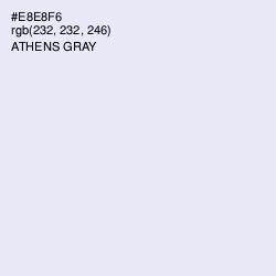 #E8E8F6 - Athens Gray Color Image